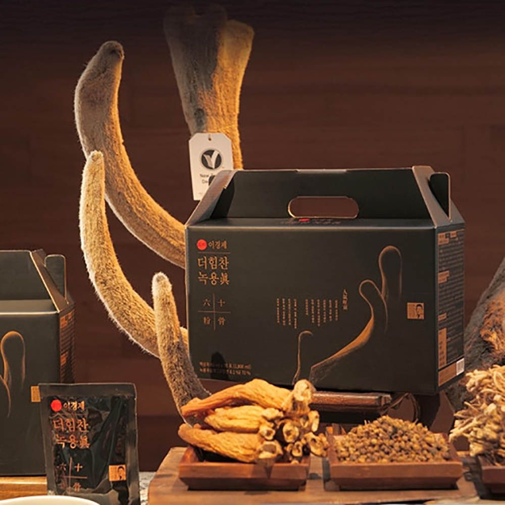 [Lee Kyung-Jae] The Heemchan Deer Antler Jin 60ml × 30 Packs _  A Premium Deer Antler Health Drink Brewed with Traditional Methods _ Made in Korea